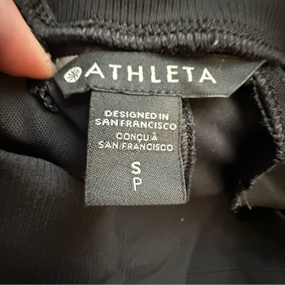 Athleta Black Track Pants - Picture 5 of 10